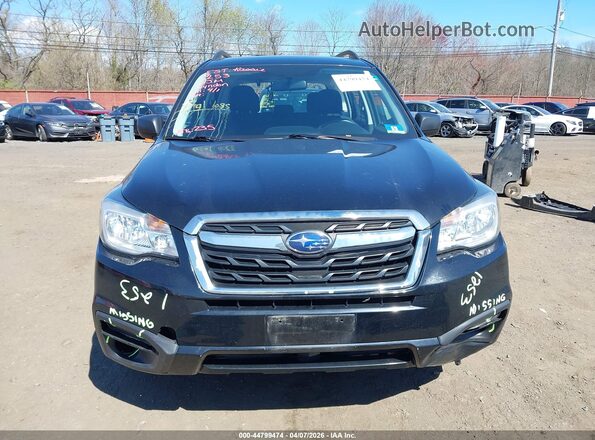JF2SJABC7JH483350 2018 SUBARU FORESTER 2.5 Черный Вид щитка приборов