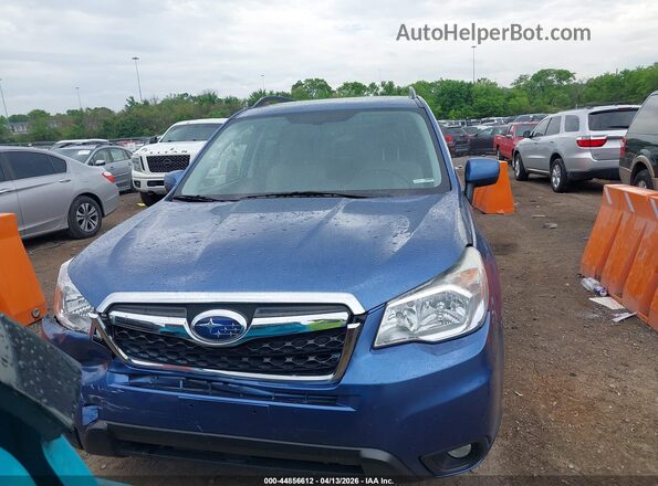 JF2SJAHC2GH536780 2016 SUBARU FORESTER 2.5 Синий Вид щитка приборов