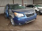 2016 Subaru Forester 2.5i Limited Blue vin: JF2SJAHCXGH493581