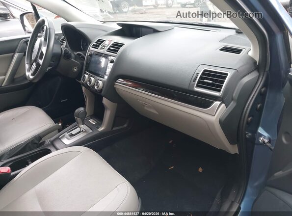 JF2SJALC3HH488666 2017 SUBARU FORESTER 2.5 Blue Vista interior delantera
