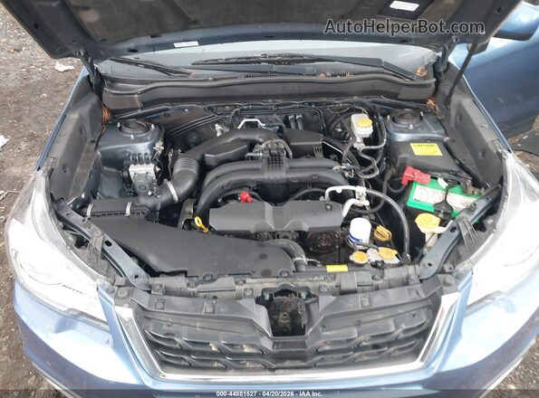 JF2SJALC3HH488666 2017 SUBARU FORESTER 2.5 Blue Vista trasera