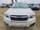 2018 Subaru Forester 2.5i Touring Белый vin: JF2SJAWC1JH464965