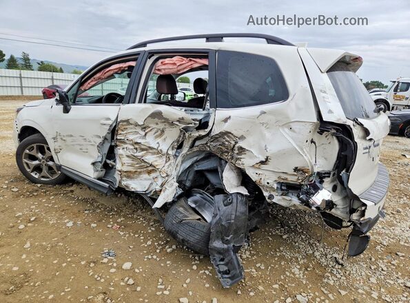 JF2SJAWC1JH464965 2018 SUBARU FORESTER 2.5I TO Белый Задняя левая четверть