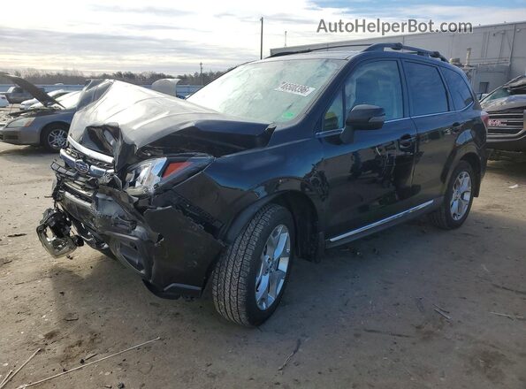 JF2SJAWC2HH596160 2017 SUBARU FORESTER 2.5I TO Черный Передняя левая четверть