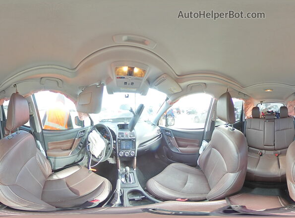 JF2SJAWC2HH596160 2017 SUBARU FORESTER 2.5I TO Черный Панорамный вид салона 360°