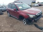 2017 Subaru Forester 2.5i Touring Red vin: JF2SJAWC3HH587385