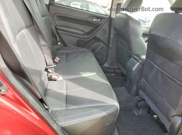 JF2SJAWC4JH581018 2018 SUBARU FORESTER 2.5I TO Burgundy Вид задньої частини салону