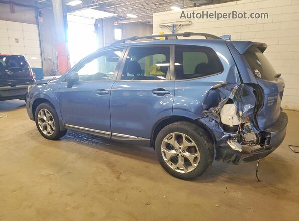 JF2SJAWC5HH807528 2017 SUBARU FORESTER 2.5I TO Синий Задняя левая четверть