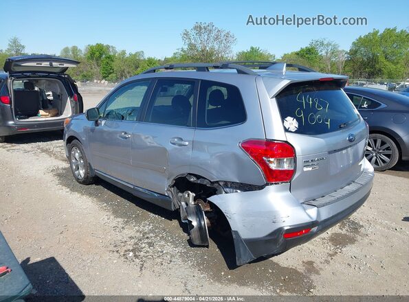 JF2SJAXC4GH415668 2016 SUBARU FORESTER 2.5I TO Silver Trasero izquierdo