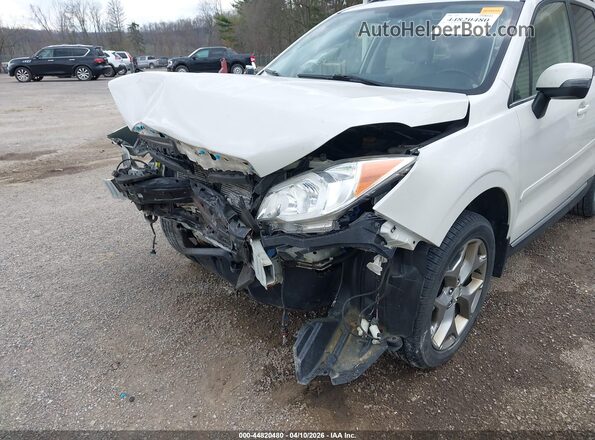 JF2SJAXC4GH525569 2016 SUBARU FORESTER 2.5I TO White წინა ხედი