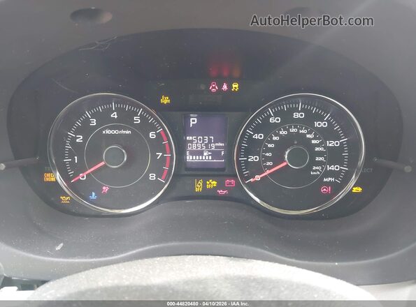 JF2SJAXC4GH525569 2016 SUBARU FORESTER 2.5I TO White უკანა სავარძლების ხედი