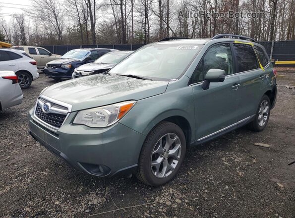 JF2SJAXC5GH425951 2016 SUBARU FORESTER 2.5I TO Зеленый Передняя левая четверть