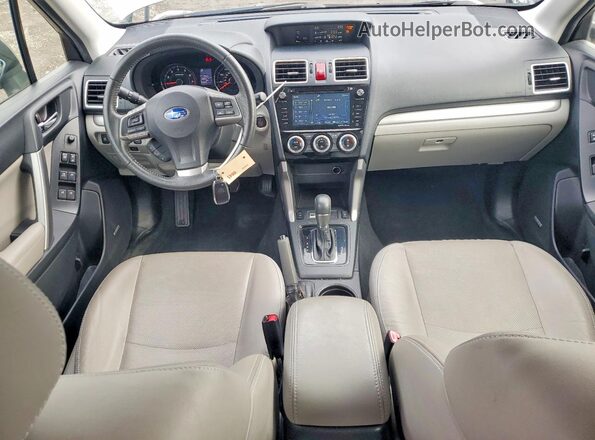 JF2SJAXC5GH425951 2016 SUBARU FORESTER 2.5I TO Зеленый Вид панели приборов