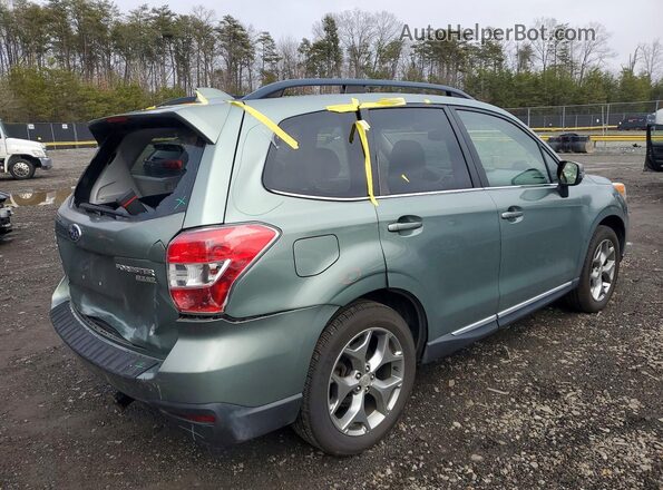 JF2SJAXC5GH425951 2016 SUBARU FORESTER 2.5I TO Зеленый Задняя правая четверть