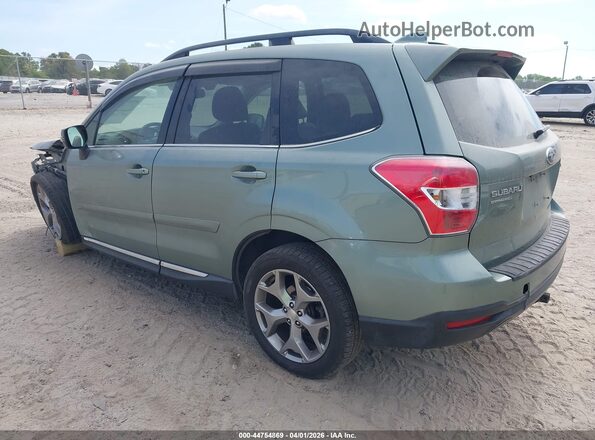 JF2SJAXC7GH404308 2016 SUBARU FORESTER 2.5I TO Зеленый Задняя левая четверть
