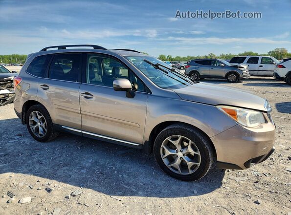 JF2SJAXC9GH536941 2016 SUBARU FORESTER 2.5I TO Tan Front right