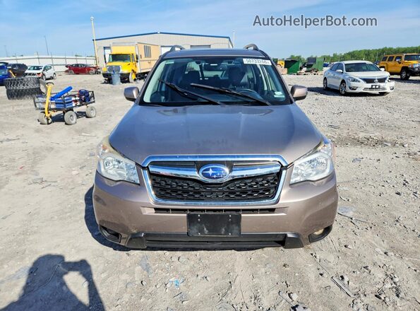 JF2SJAXC9GH536941 2016 SUBARU FORESTER 2.5I TO Tan Front view