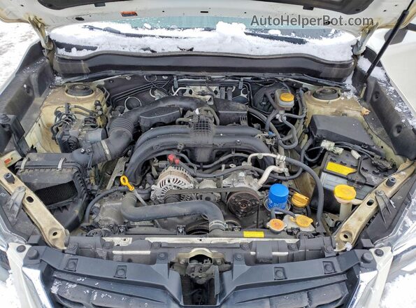 JF2SJEWC3JH519021 2018 SUBARU FORESTER 2.5I TO Кремовый Вид подкапотного пространства