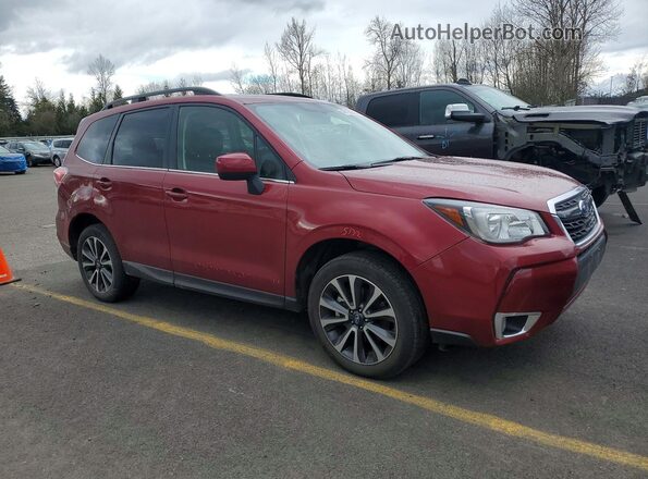 JF2SJGEC7JH477790 2018 SUBARU FORESTER2. Red Przód prawy