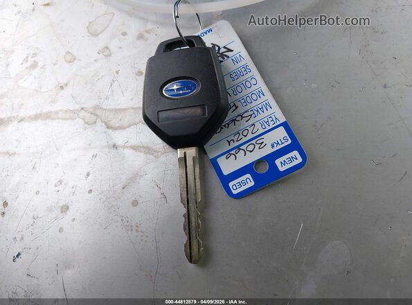 JF2SKABC3RH435918 2024 SUBARU FORESTER Белый Вид панели приборов