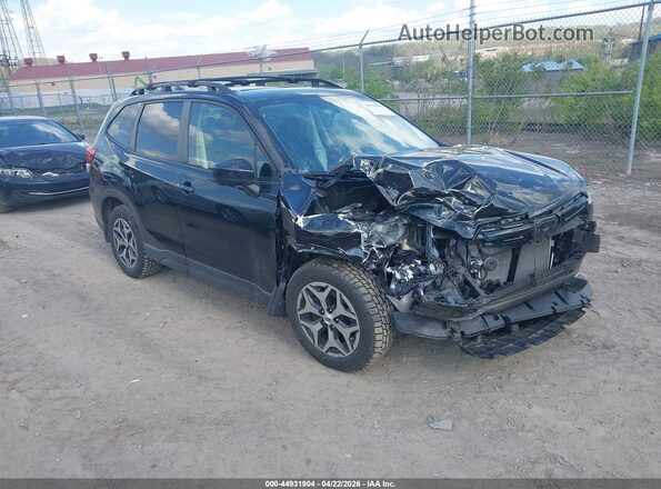 JF2SKADC2PH451487 2023 SUBARU FORESTER Черный Передняя правая четверть