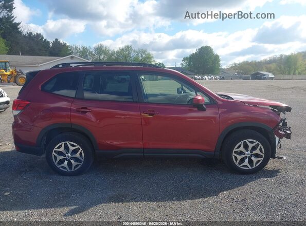 JF2SKADC4RH412693 2024 SUBARU FORESTER Red Панорамний вид салону 360°