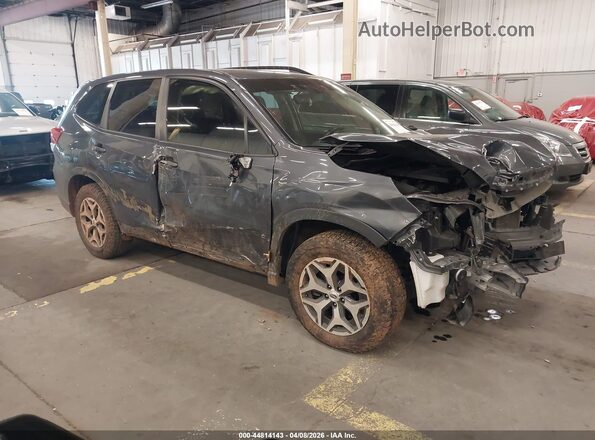 JF2SKAJC6LH514699 2020 SUBARU FORESTER Серый Передняя правая четверть