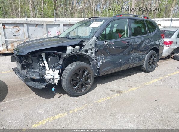 JF2SKALC2MH582397 2021 SUBARU FORESTER Серый Передняя левая четверть