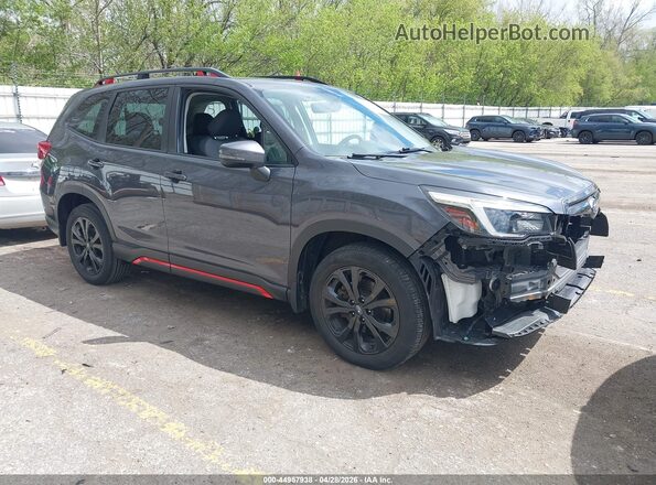 JF2SKALC2MH582397 2021 SUBARU FORESTER Серый Передняя правая четверть