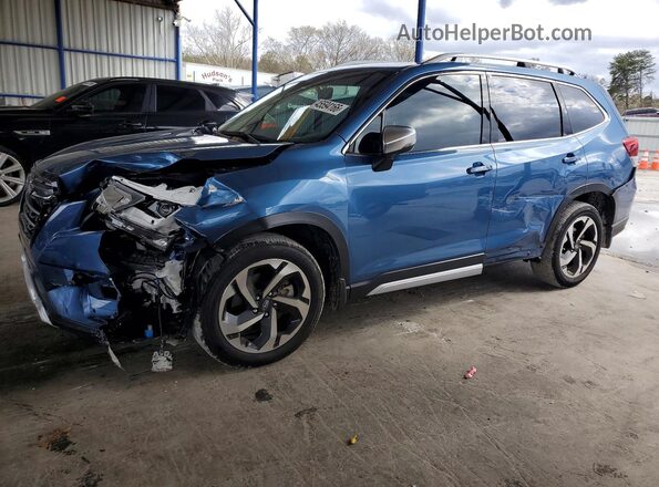 JF2SKAMC9RH427271 2024 SUBARU FORESTER Blue წინა მარცხენა ხედი სამი მეოთხედიდან