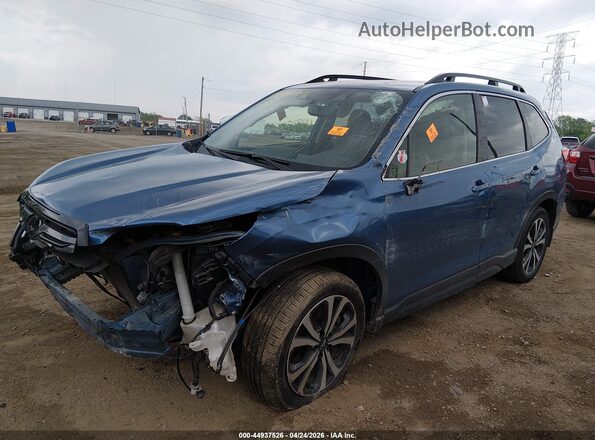 JF2SKAPC5NH464677 2022 SUBARU FORESTER Blue Vista frontal