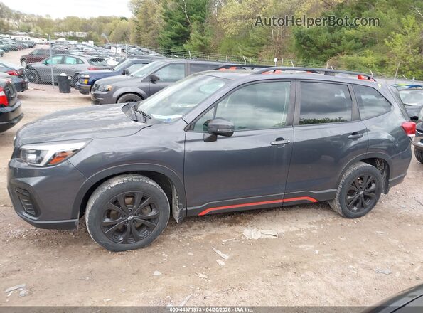 JF2SKARC0MH496335 2021 SUBARU FORESTER Black Widok wnętrza 360 stopni