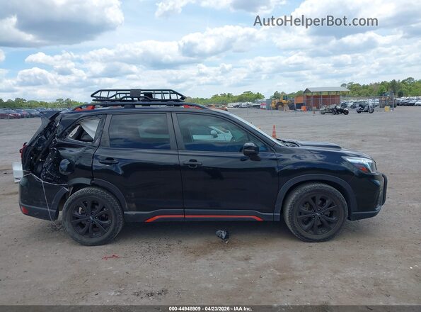 JF2SKARC4LH553652 2020 SUBARU FORESTER Черный Вид задней части салона