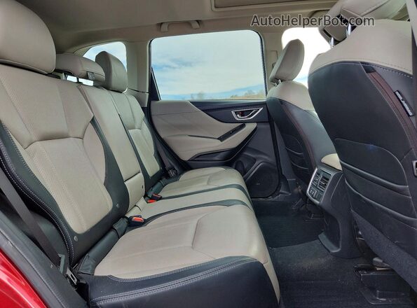 JF2SKASC7MH467151 2021 SUBARU FORESTER Бордовый Вид задней части салона