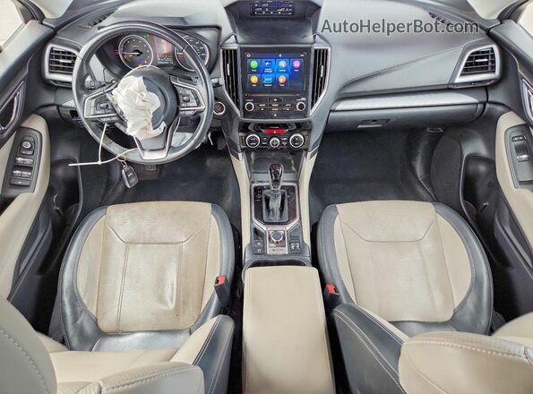 JF2SKASC7MH467151 2021 SUBARU FORESTER Бордовый Вид панели приборов