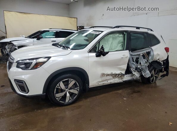 JF2SKAXC4MH548939 2021 SUBARU FORESTER Белый Передняя левая четверть
