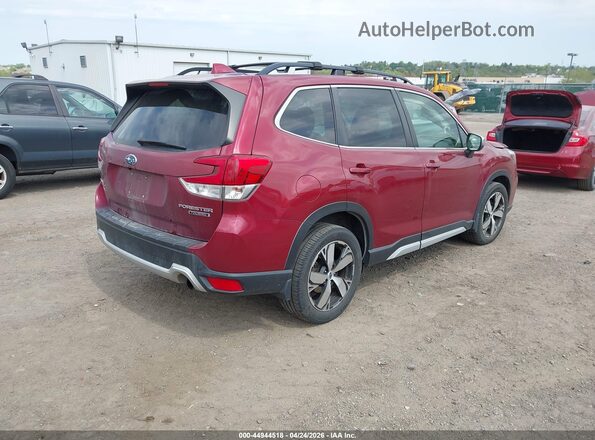 JF2SKAXC6LH487172 2020 SUBARU FORESTER Красный Задняя правая четверть