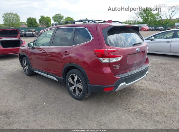 JF2SKAXC6LH487172 2020 SUBARU FORESTER Красный Задняя левая четверть
