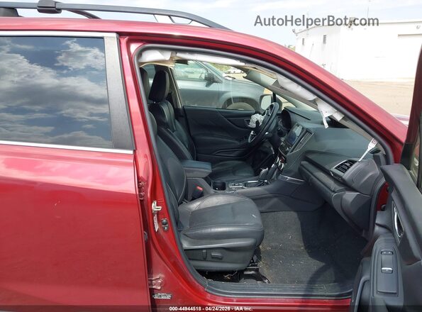 JF2SKAXC6LH487172 2020 SUBARU FORESTER Красный Вид салона спереди