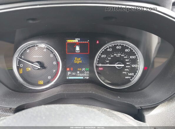 JF2SKAXC6LH487172 2020 SUBARU FORESTER Красный Вид задних сидений
