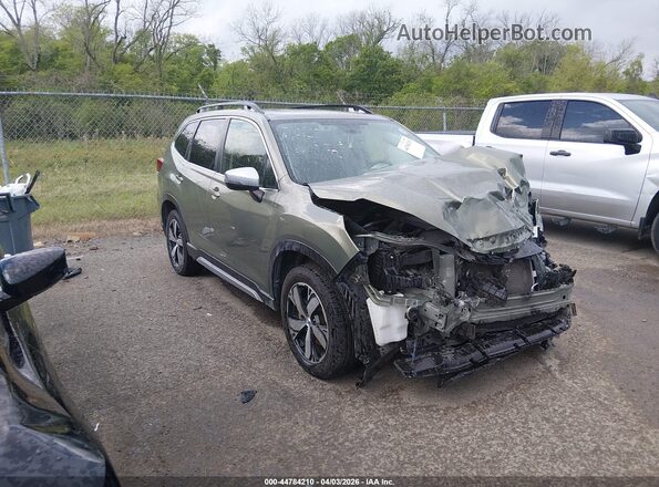 JF2SKAXCXMH473082 2021 SUBARU FORESTER Бежевый Панорамный вид салона 360°