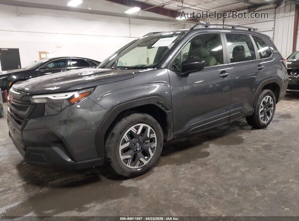 JF2SLDAC3SH427971 2025 SUBARU FORESTER Gray Передня ліва чверть