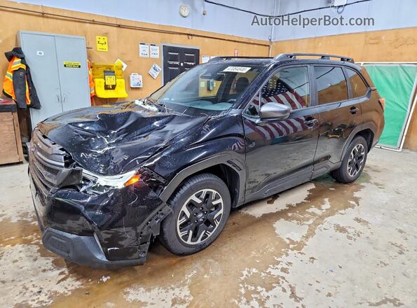 JF2SLDBC4SH440789 2025 SUBARU FORESTER Black Przód lewy