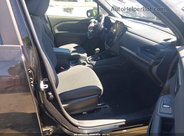 JF2SLDDC1SH447860 2025 SUBARU FORESTER Черный Вид салона спереди