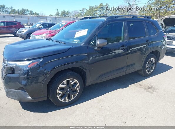 JF2SLDDC1SH447860 2025 SUBARU FORESTER Черный Передняя левая четверть