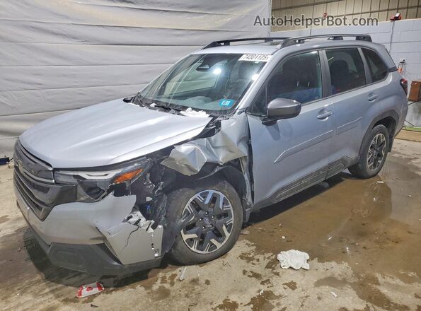 JF2SLDDC2SH481306 2025 SUBARU FORESTER Серебряный Передняя левая четверть