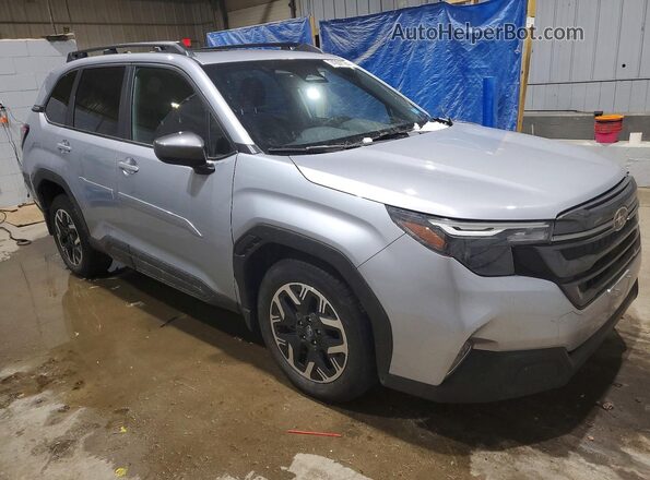 JF2SLDDC2SH481306 2025 SUBARU FORESTER Серебряный Передняя правая четверть