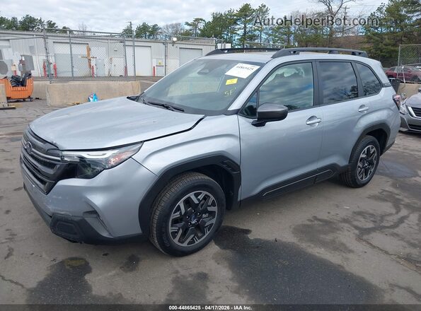 JF2SLDDC2SH514739 2025 SUBARU FORESTER Silver Przód lewy