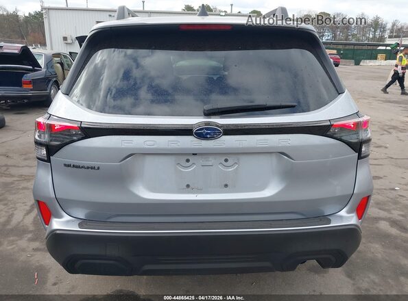 JF2SLDDC2SH514739 2025 SUBARU FORESTER Silver 