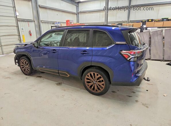 JF2SLDFC8SH491691 2025 SUBARU FORESTER Blue უკანა მარცხენა